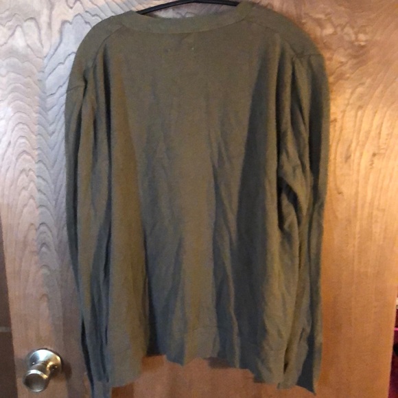 Olive green cardigan - Picture 3 of 3